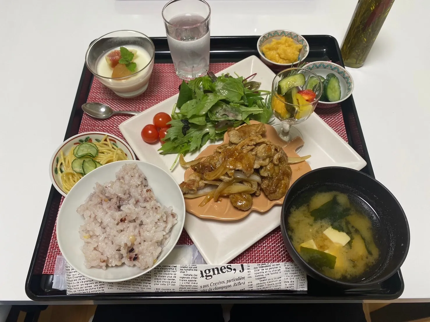 豚の生姜焼きランチ