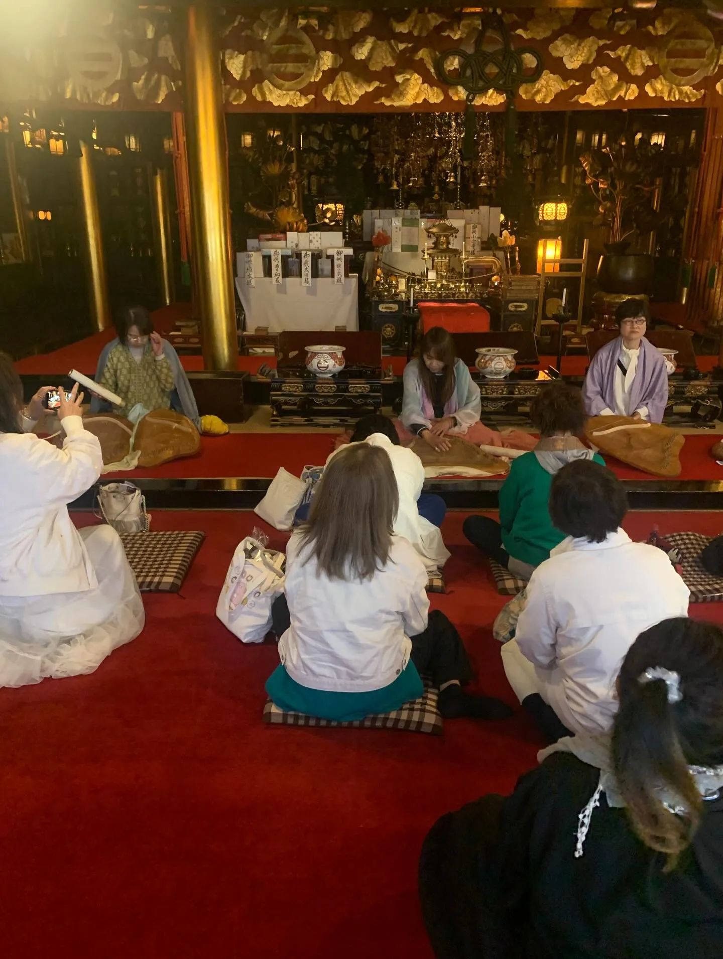 高野山の金剛三昧院にて、友人の個展がありました。